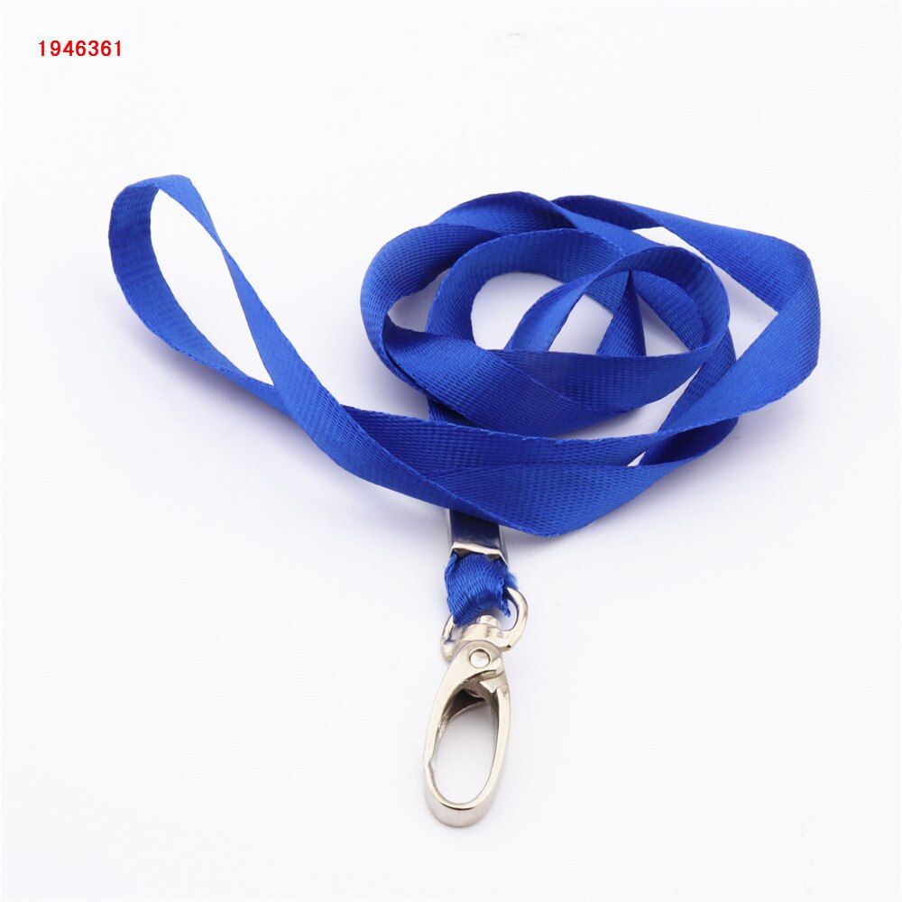 Beautiful 615 variety of colors Ribbon Lanyard Badge Holder Accessories high quality Office Badge strap rope
