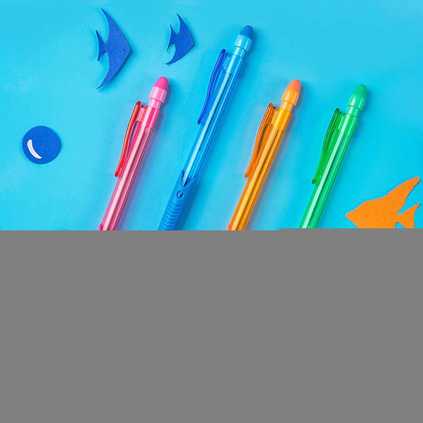 10Pcs Mechanical Pencil Colorful Series Automatic Click Design Drawing Painting Tool