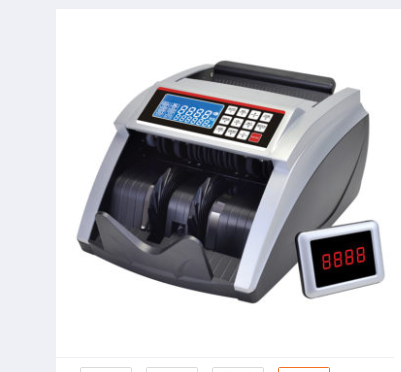 AL-5100A Automatic Currency Banknote Detector Cash Bill Counter Money Counting Machine