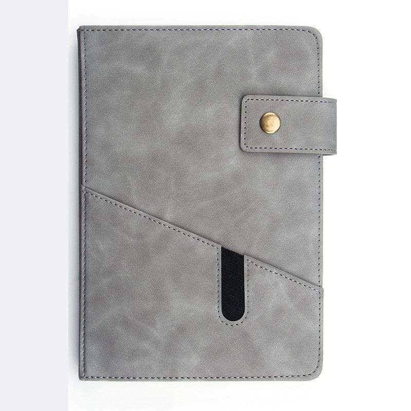 Buckle PU Soft Cover Notebook 2020 Daily Plan A5 Business Agenda Schedule Paper Personal Diary Notebook School Office Stationery