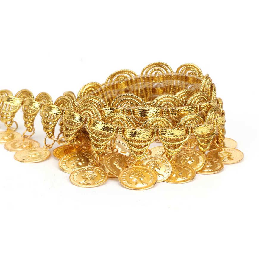 Coin Dance Hip Scarf DIY Dancing Tasseled Waist Performing Clothes Accessories