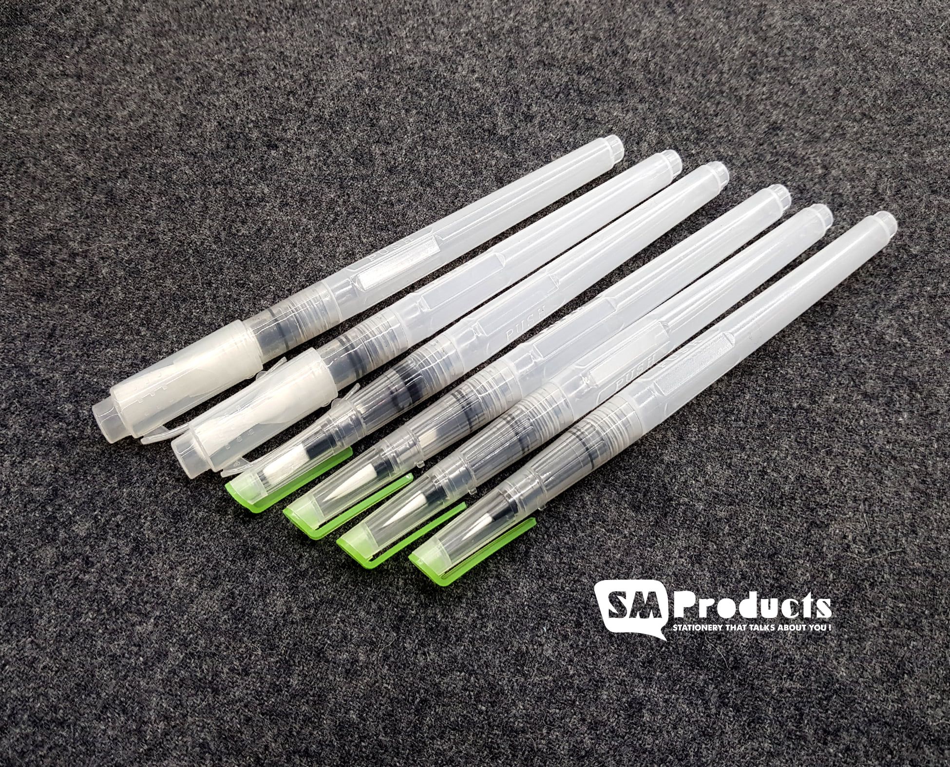 Water Brush Pen - Different Shapes - Superior 06 Pcs Set
