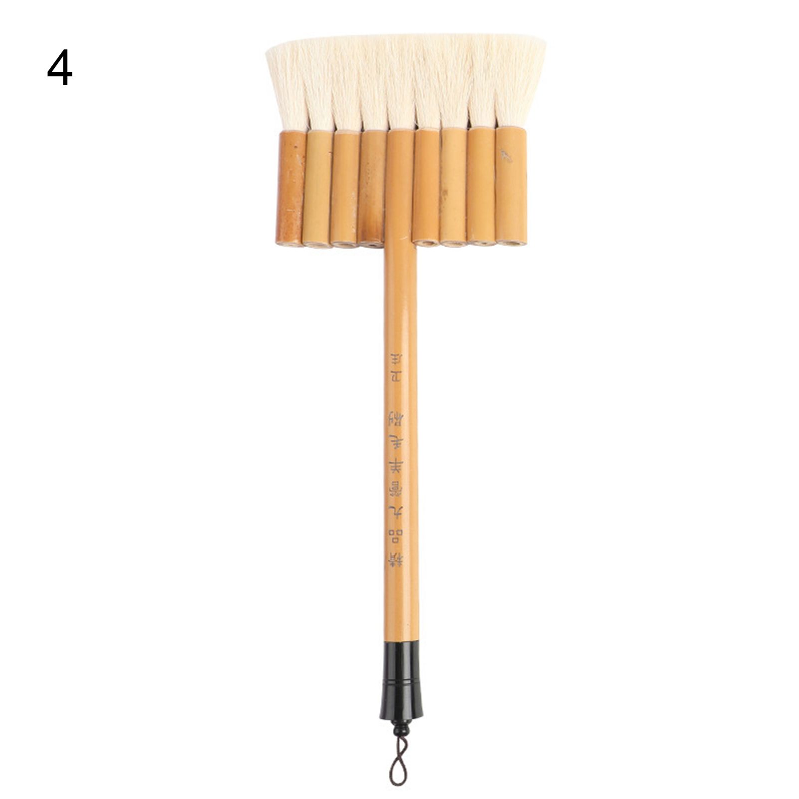Paint Brush Handmade Row Design Fleece Durable Artiste Watercolor Painting Brush for School