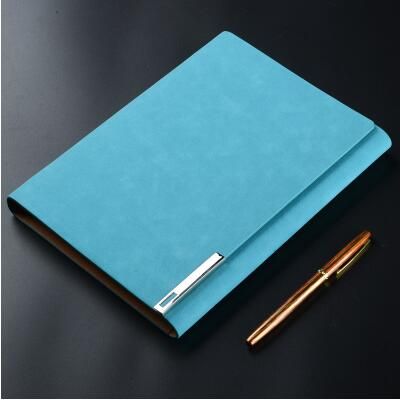 Paperboat Vintage Leather A5 Loose Leaf Notebook Logo Custom Stationery Company Rings Notepad Spiral Travelers Writing Pads