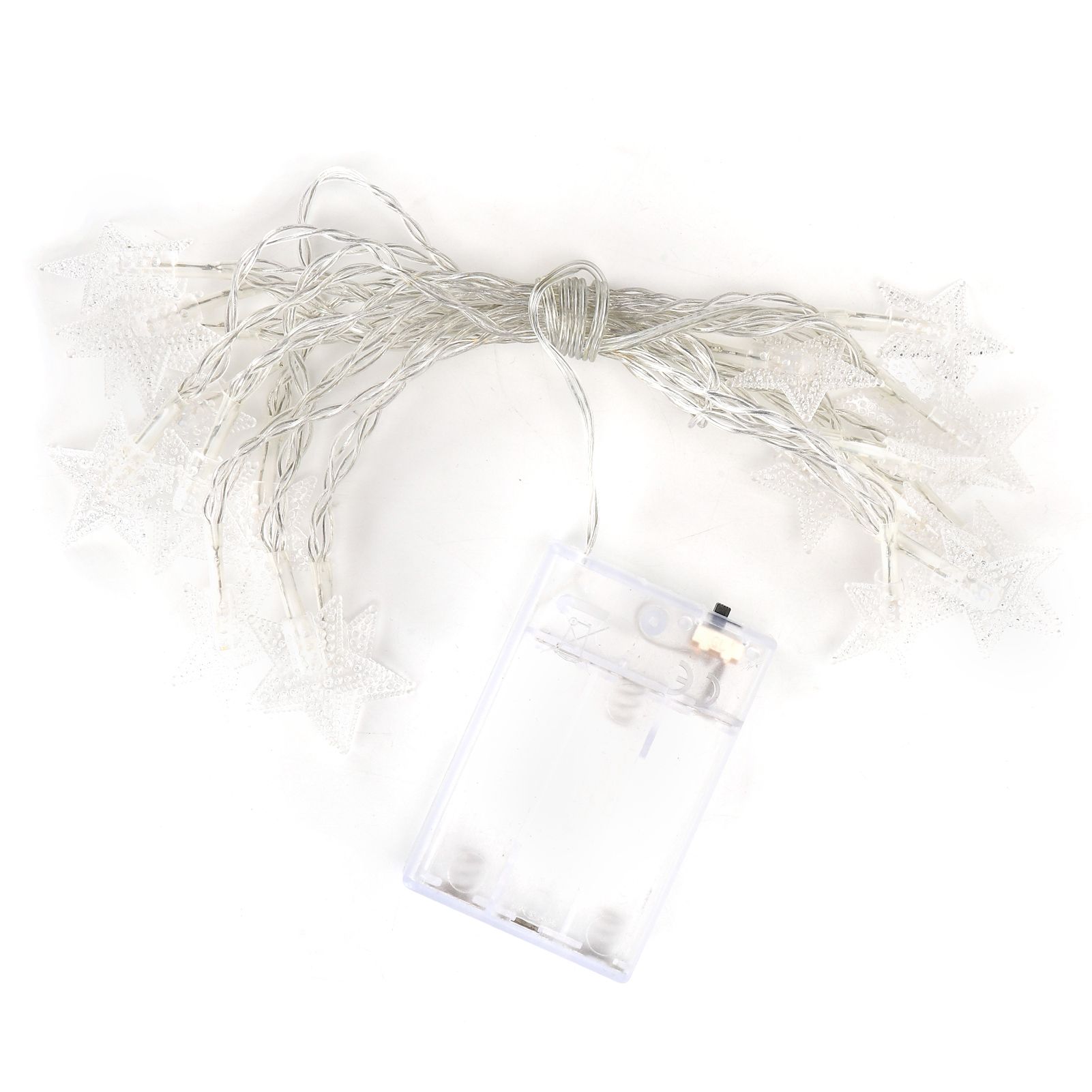 Light String Star Shape LED Pendant Extendable Hanging Decorative Lamp Household
