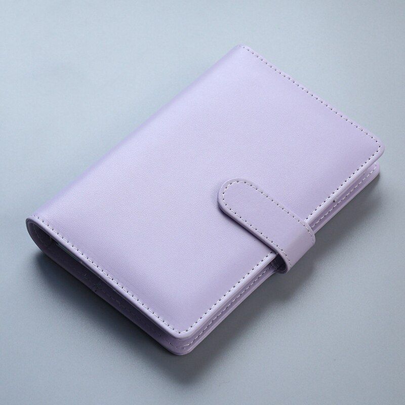 PU Leather A5 A6 Notebook Diary Schedule Book Planner Diary Loose-leaf Binder Cute School Supplies