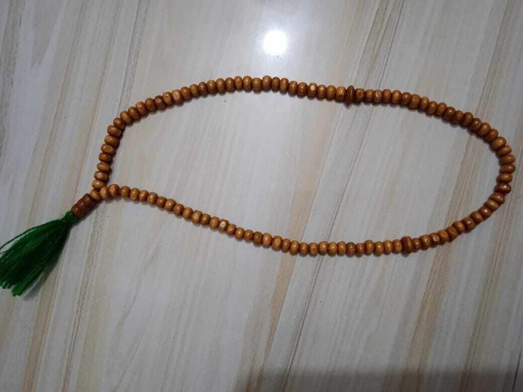 Wooden Tasbih 100 Balls for Man & Women medium size 2 pcs
