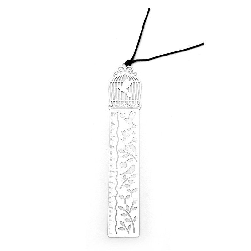 High Quality Kawaii Korean Cute Hollow Retro Multifunctional Drawing Ruler Gift Bookmarks School Suppliess