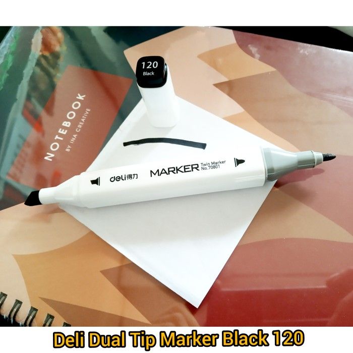 Dual tip Sketch Artist Marker single pcs