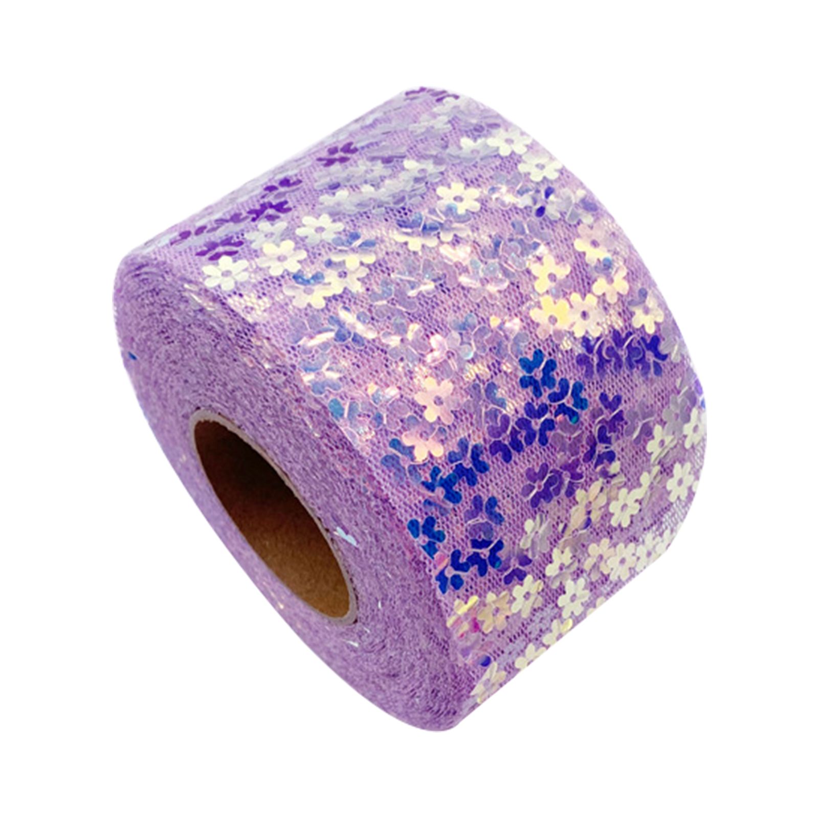 Wrapping Ribbon Long-lasting Sewing 10 Yards Sequin Ribbon Roll