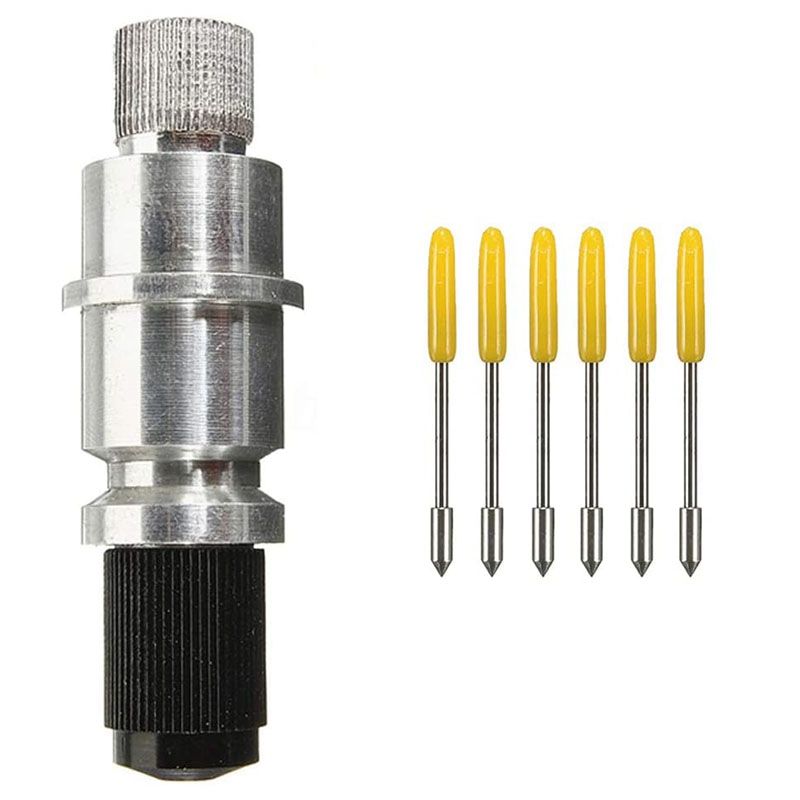 15PCS 30 Degree Graphtec CB09U CB09 s Vinyl Plotter Cutter + 1PCS  Holder Housing