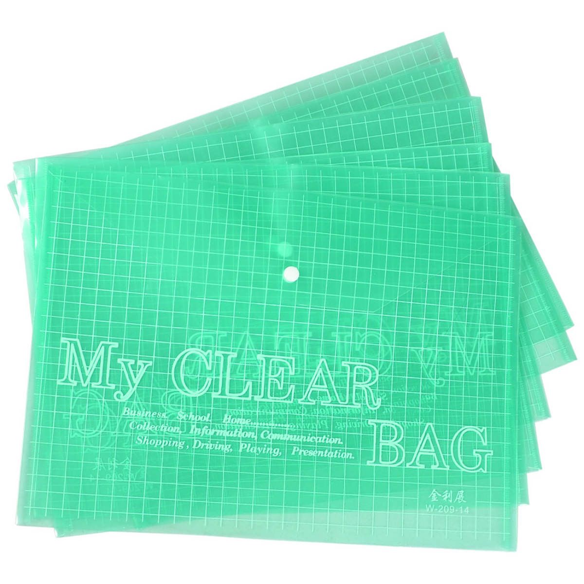 A4 Size my Clear Bag - (1 pcs)