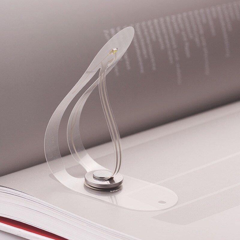 Mini Bookmark With Lamp Led Light For Reading Book Bookmark Reading Lamp Creative Portable Small Night Light