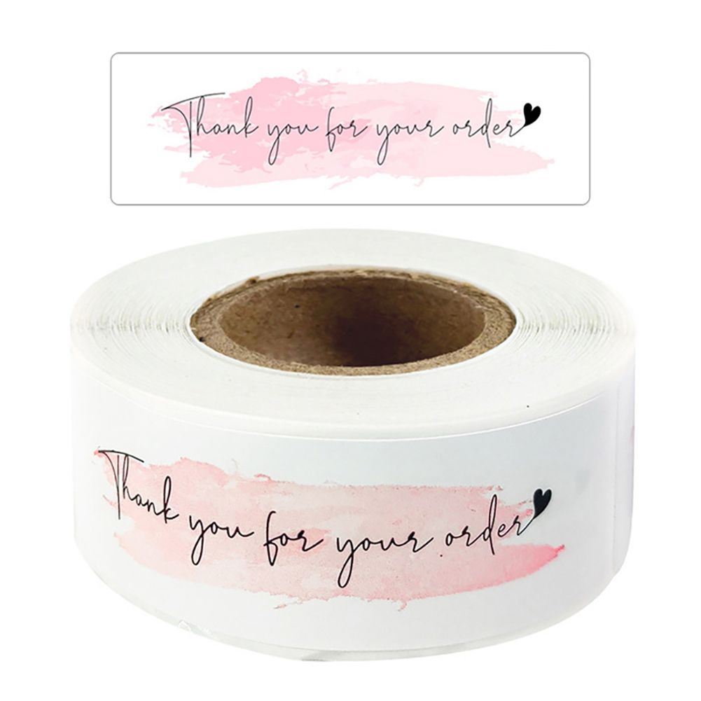 120Pcs Thank You for Your Order Stickers for Envelope Sealing for Small Business Decor Sticker Stationery Supply Handmade Seal Label Gift Packaging