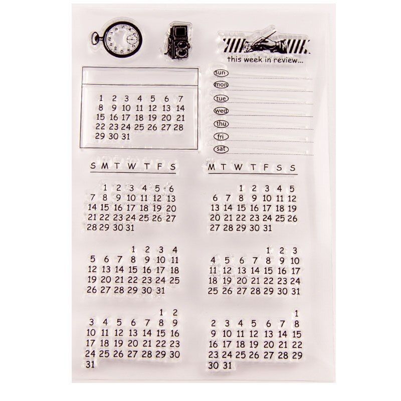 Vintage Handbook Planner Function Series decoration stamp wooden rubber stamps scrapbooking stationery DIY craft standard