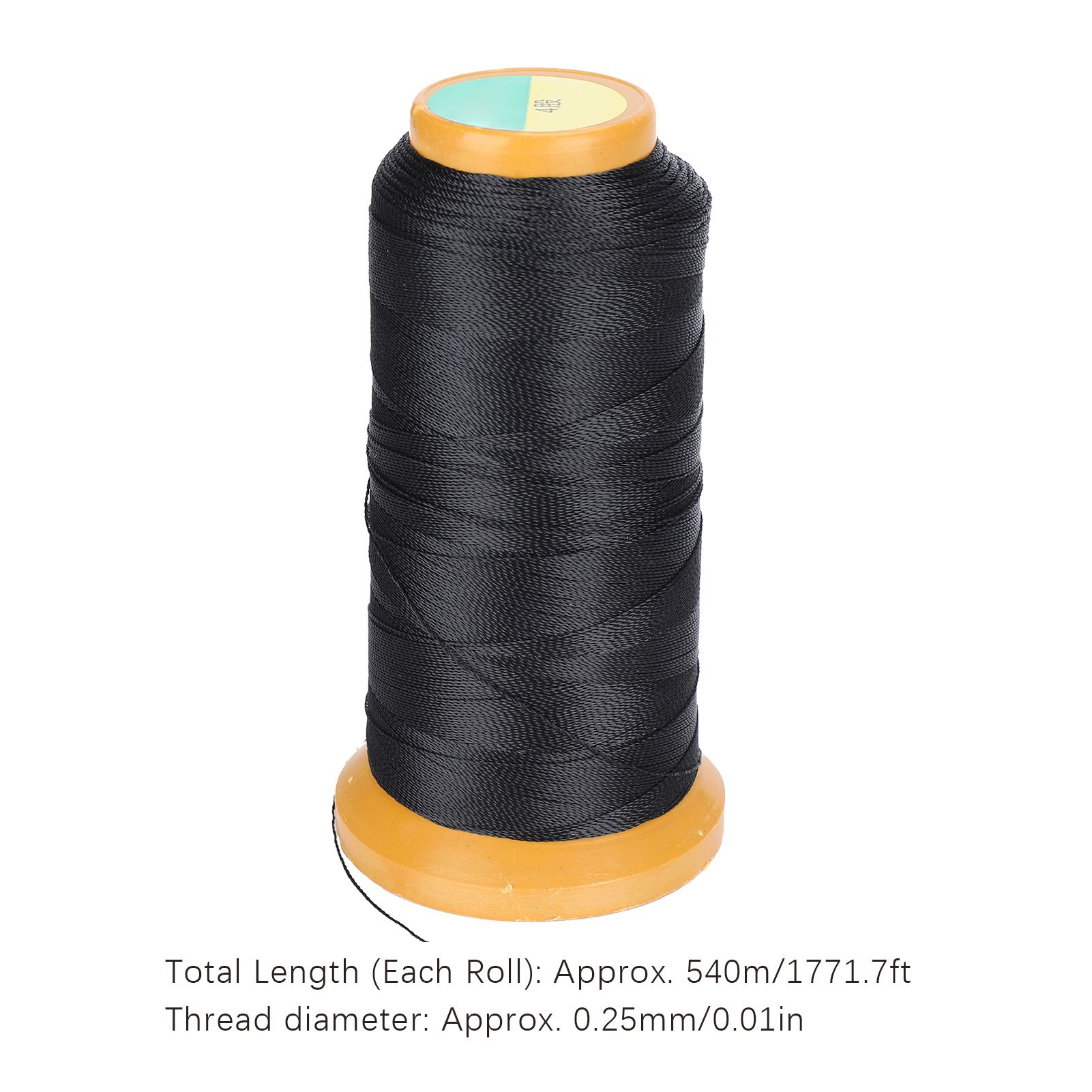 3 Rolls 4 Strands Jewelry Craft Thread Polyester Beadworking Cord Weaving for Bracelet