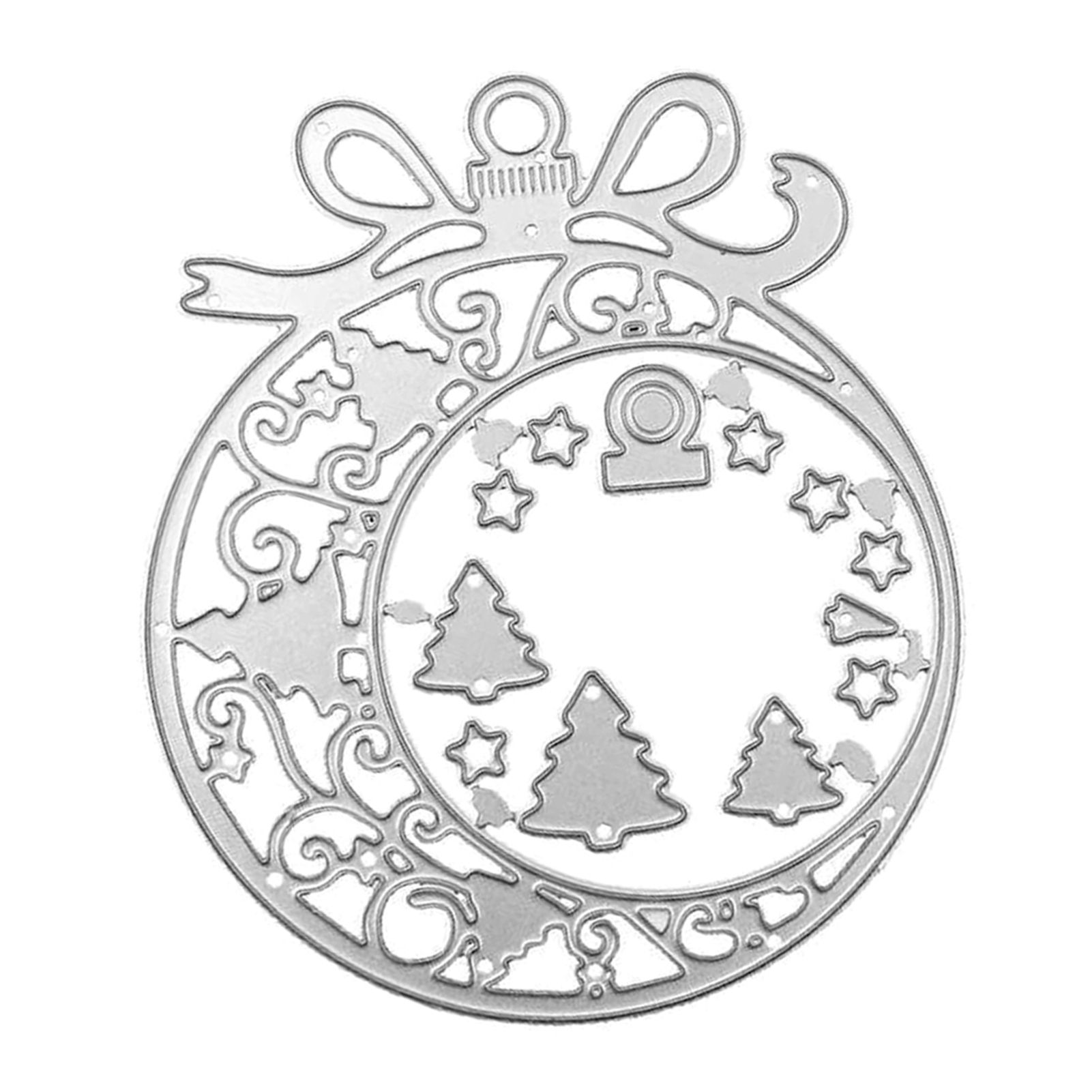 Cutting Dies No Deformation Christmas Ornament Embossing Stencil