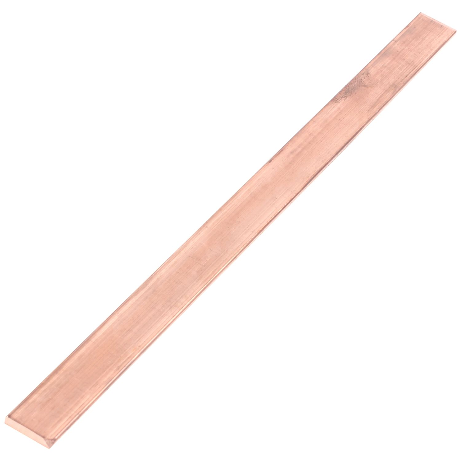 Individual 99.6% T2 Purple Copper Cu Flat Bar Plate 3mm x 15mm x 250mm Metal Strip