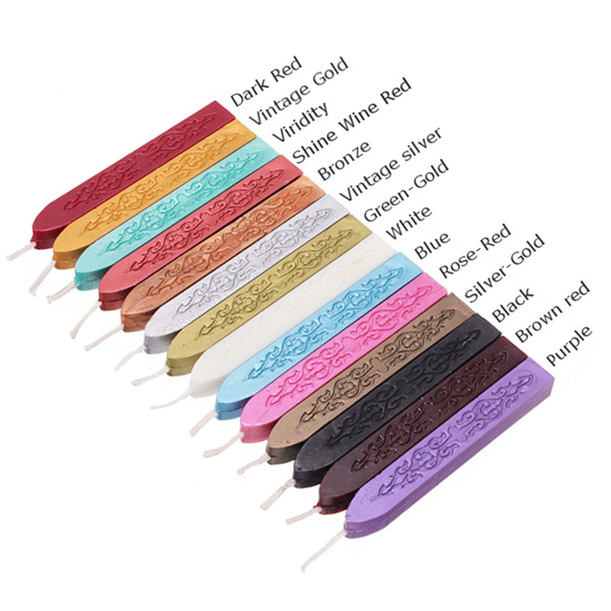 Traditional Classic Wick Sealing Wax Stick for Invitations Envelope Letter Stamp - Out of service