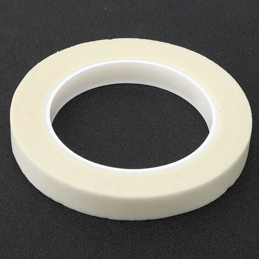 15mm x 30m Adhesive Tape Fiberglass Cloth High Temperature White Sealed Other Electronic Components Engines for