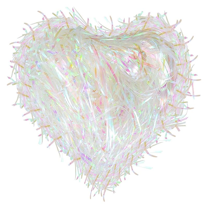 200G PP Plastic Shredded Tissue Paper, Iridescent Hamper Shred Gift Fill Packaging Party Supplies Hamper Shreds