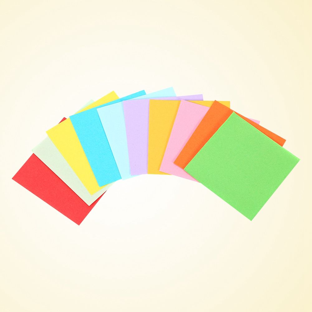 520 Sheets Origami Paper Folding 10 Colors Easy Double Sided
