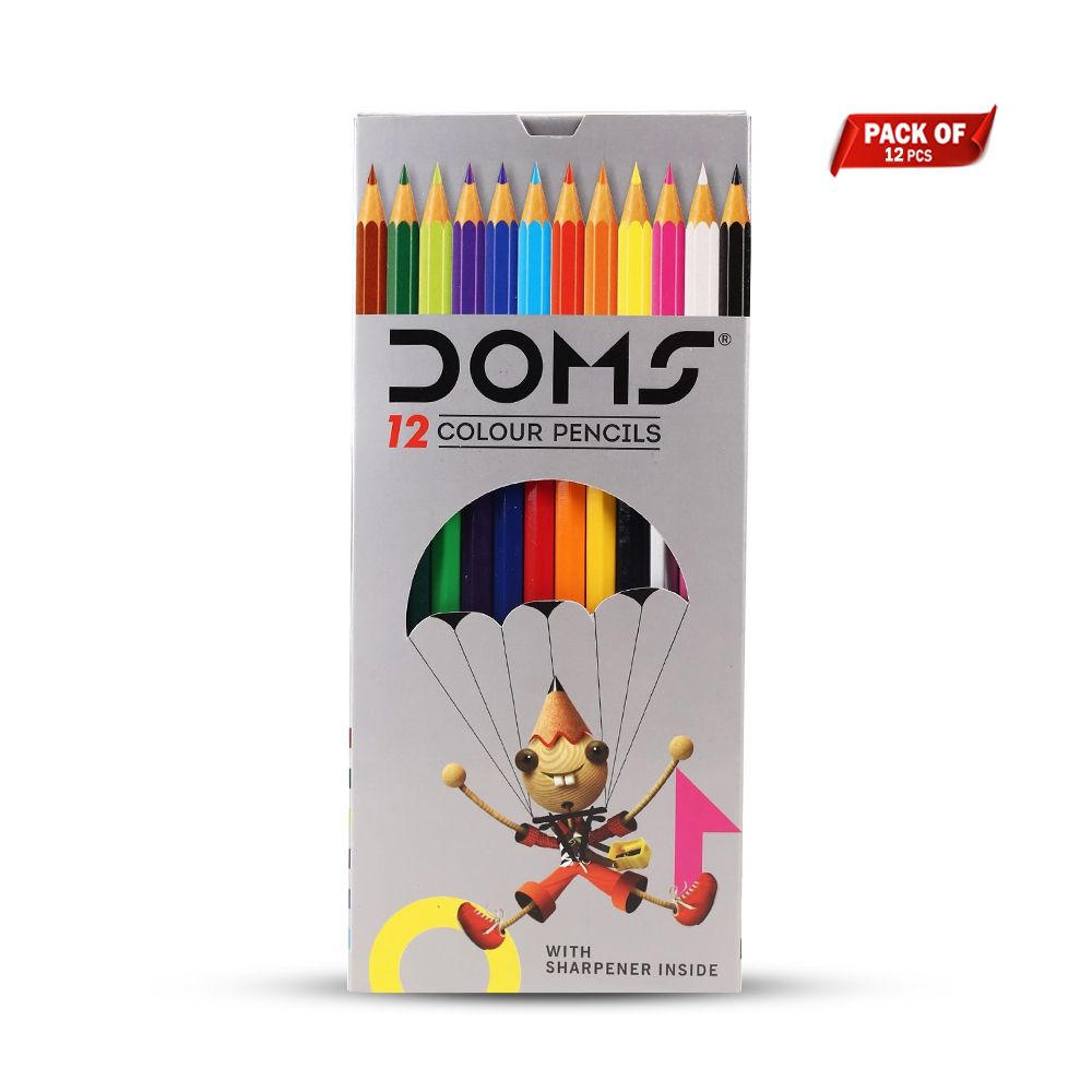 12 color pencil DOMS