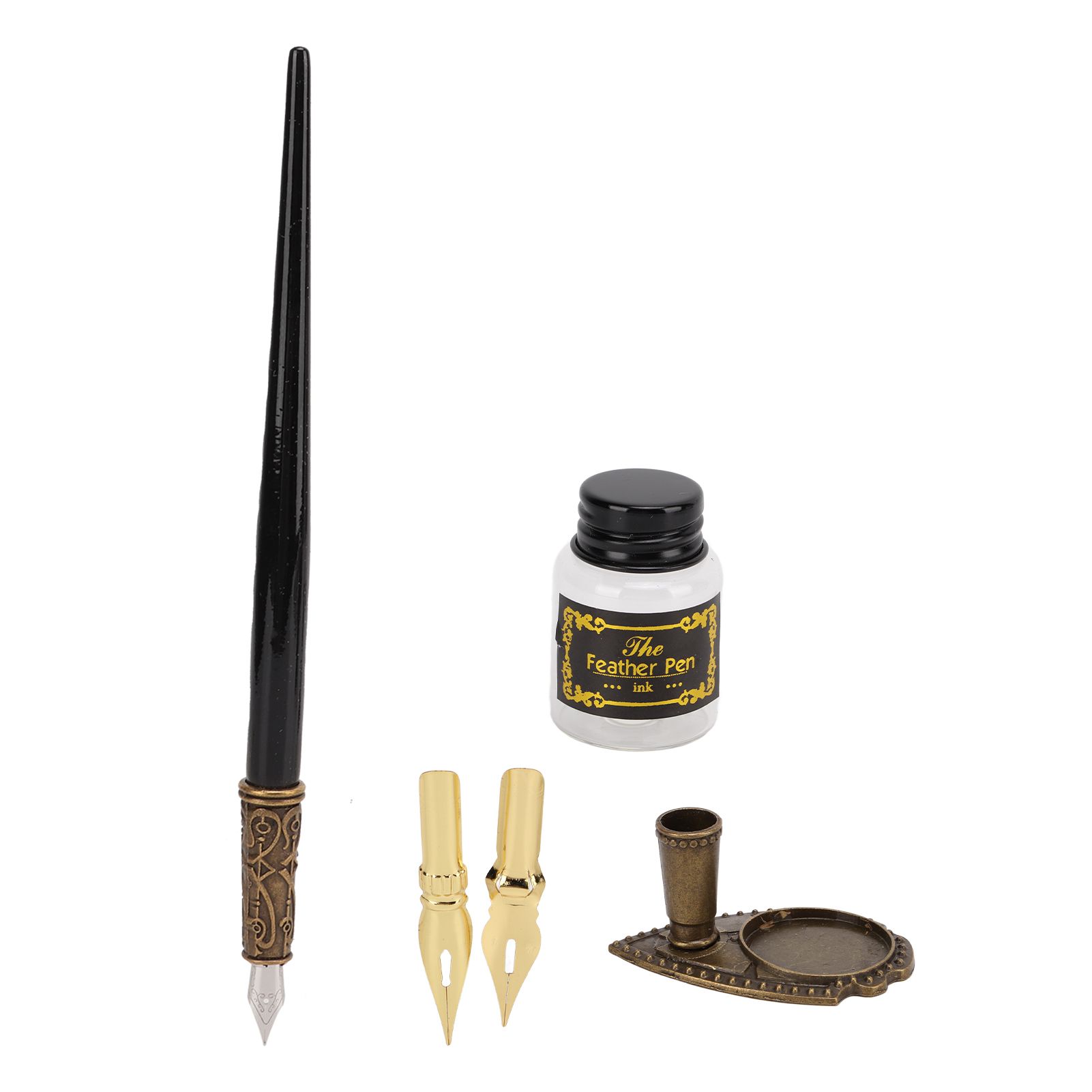 Feather Pen Set Creativity Writing Stationery Gift Box For Lover Classmate Idm