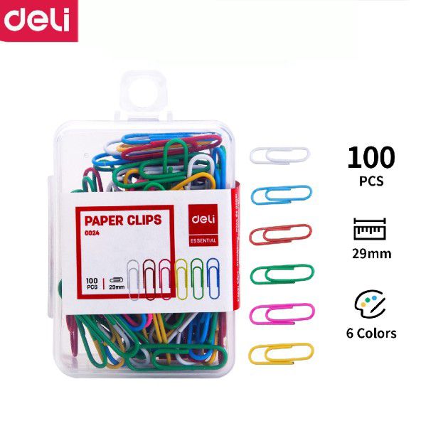 Multicolor Paper Clip - 100+pcsss