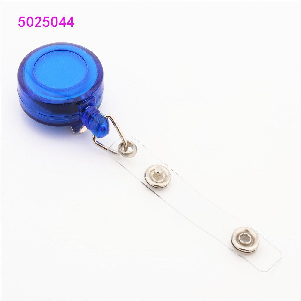 PU Horizontal card Two-sided sleeve ID Badge Case Clear Bank Credit Card Badge Holder Accessories Reels  Key Ring Chain Clips