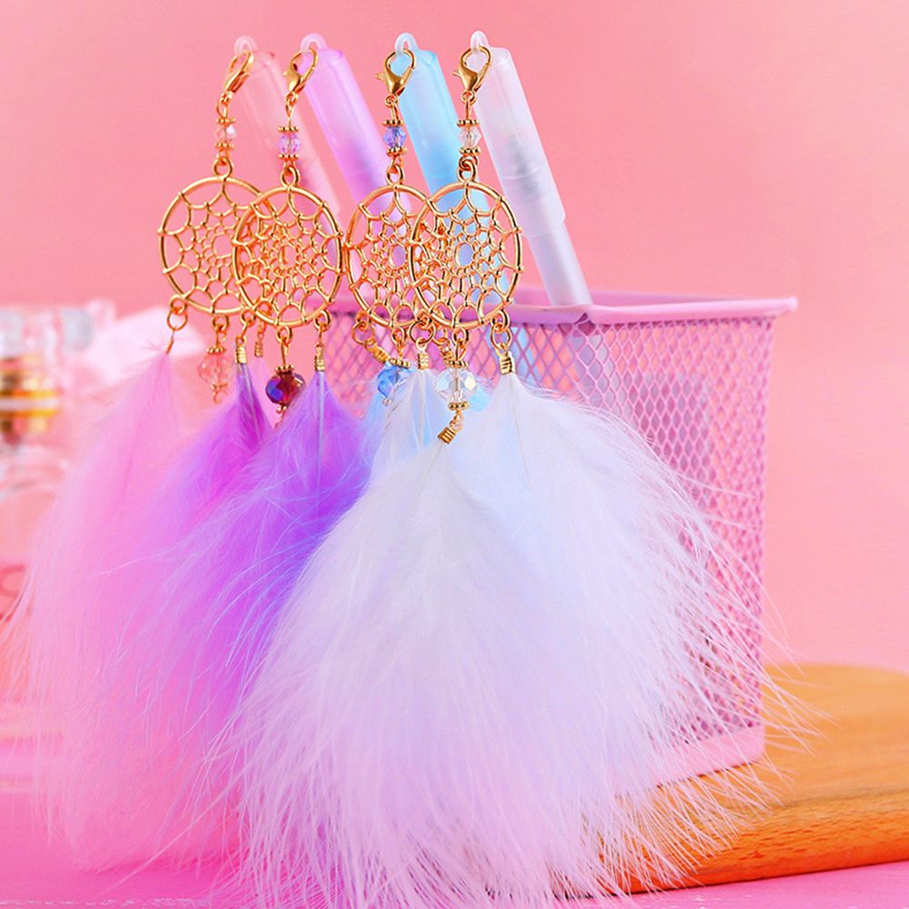 Dream cher Feather Pendant el Pen Black Pendant Sweet Style el Pen Style