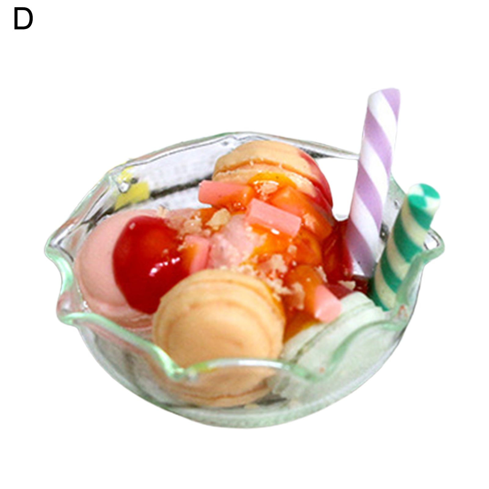 niature Plate Waterproof Barbies Doll House Dessert Plate