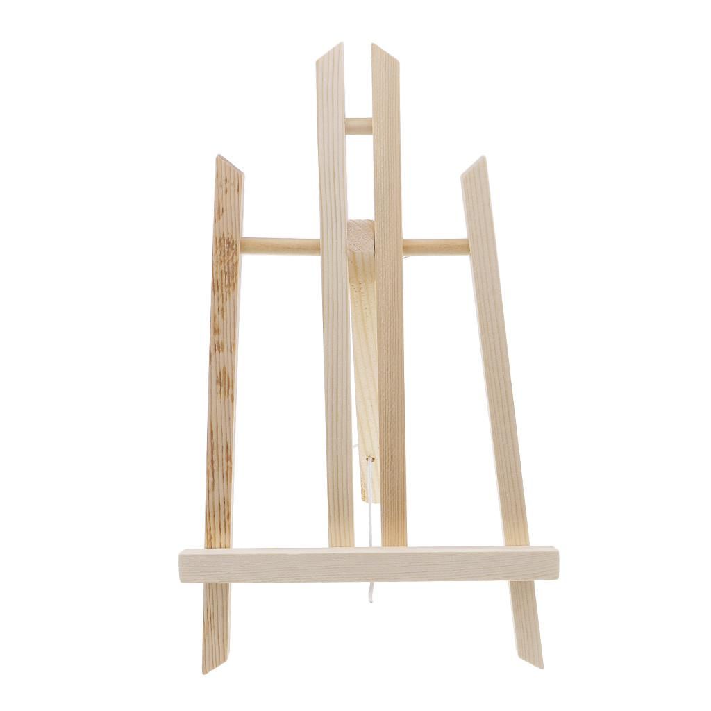 2x 30cm Artist Kid Foldable Wood Tabletop Easel Display Canvas Picture Photo