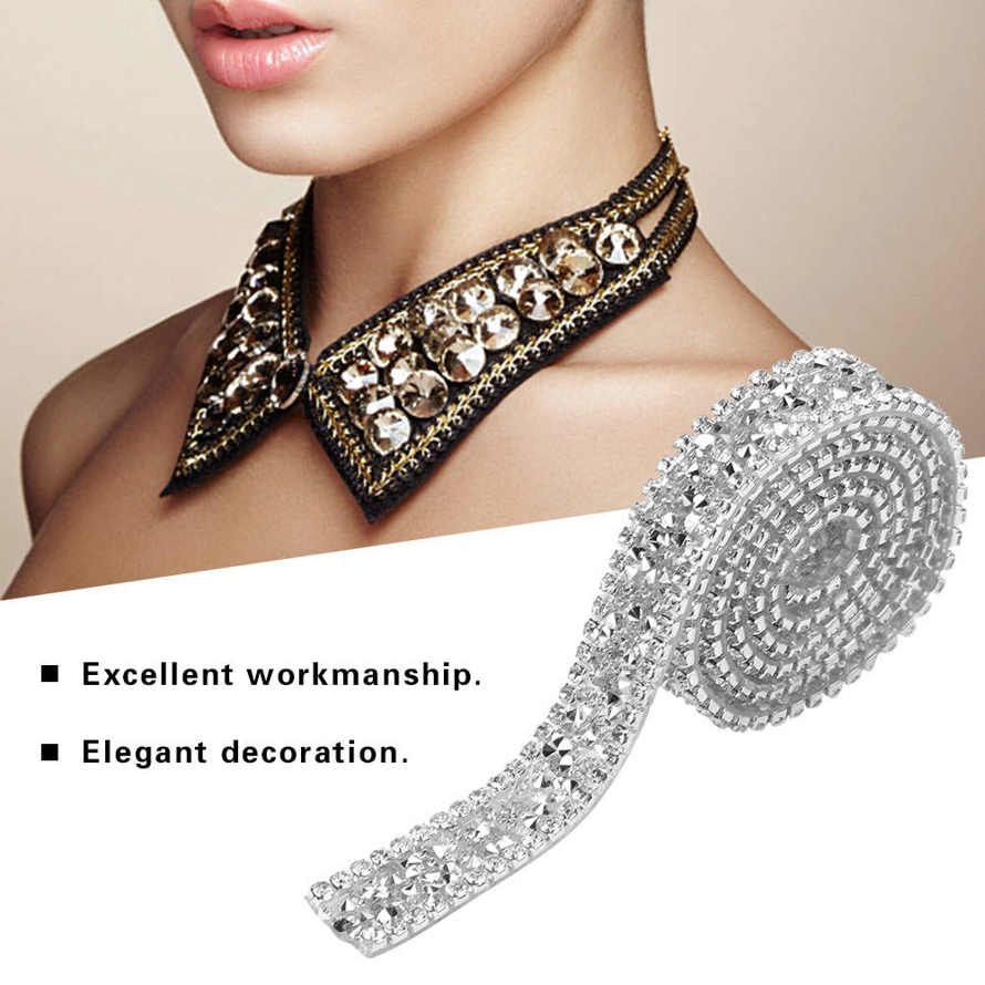 Mesh Wrap Roll Rhinestone Diamond Ribbon Decoration for Birthday Wedding