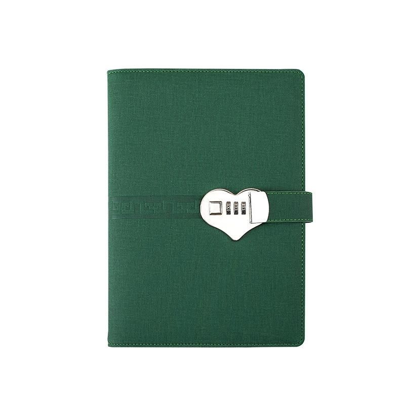 A5 Planner Binder Spiral Notebooks And Journals Password Agenda Office Bussiness Diary With Lock  Notebooks School Supplies