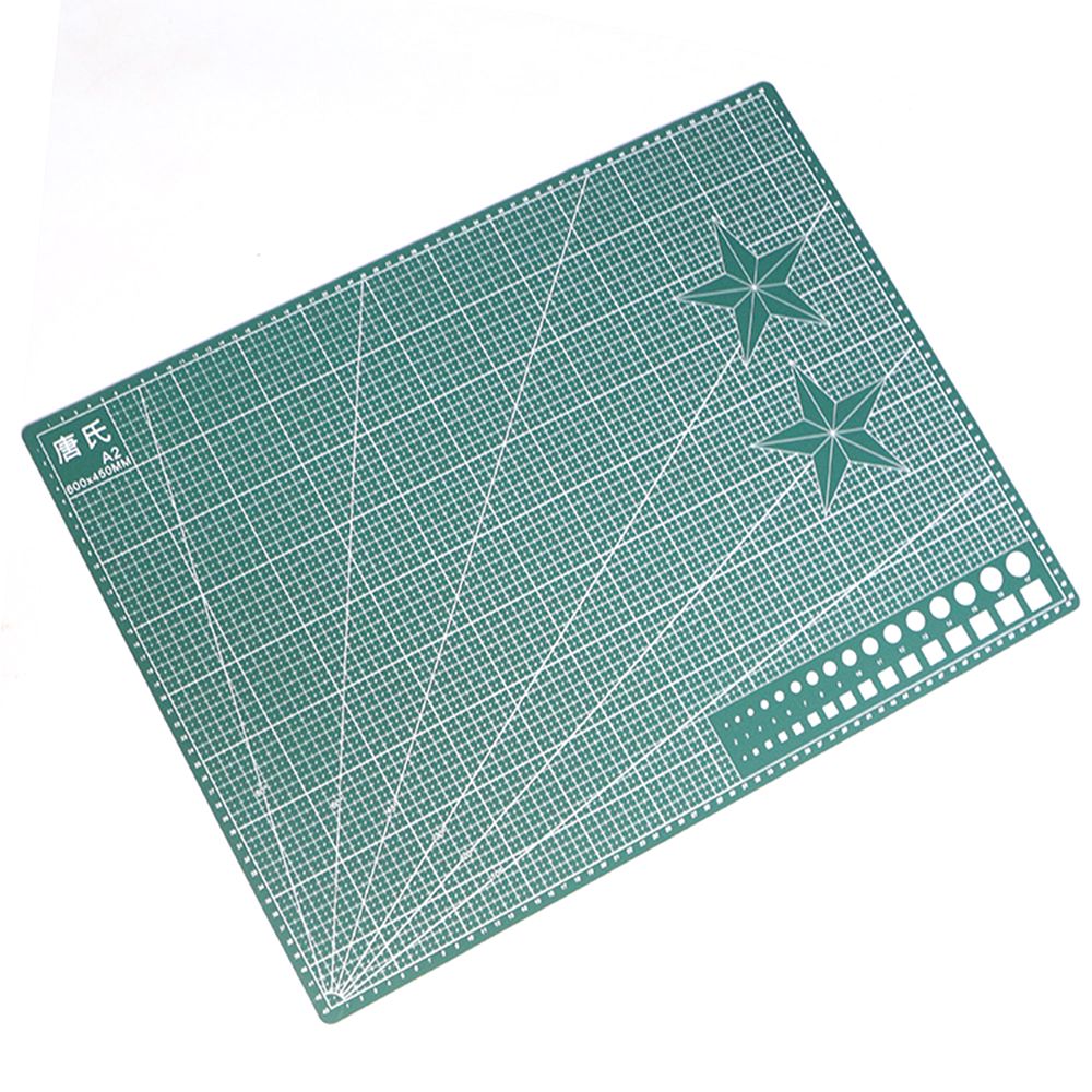 A2 Pvc Cutting Mat Double-sided Self Healing Cutting Board Fabric Leather Craft DIY Cutting Pad Quilting Accessories with wear-resisting property