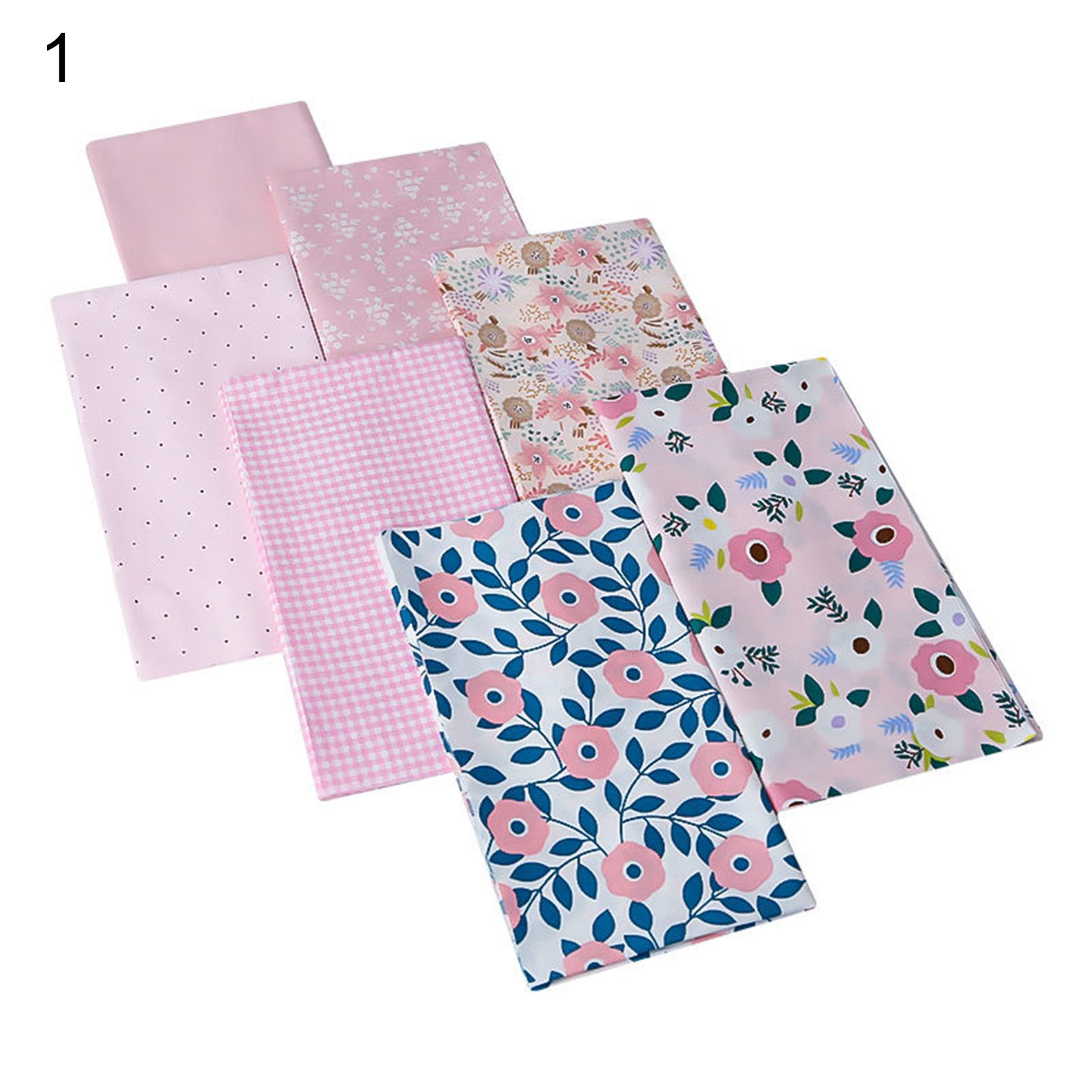 Sewing Cloth Lightweight Lovely Flower Printed Patchwork Cloth