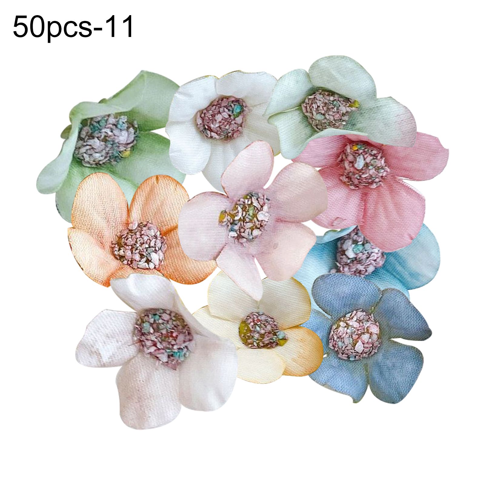 Simulation Flower Head Easy to Maintain Delicately Cut Artificial Flower