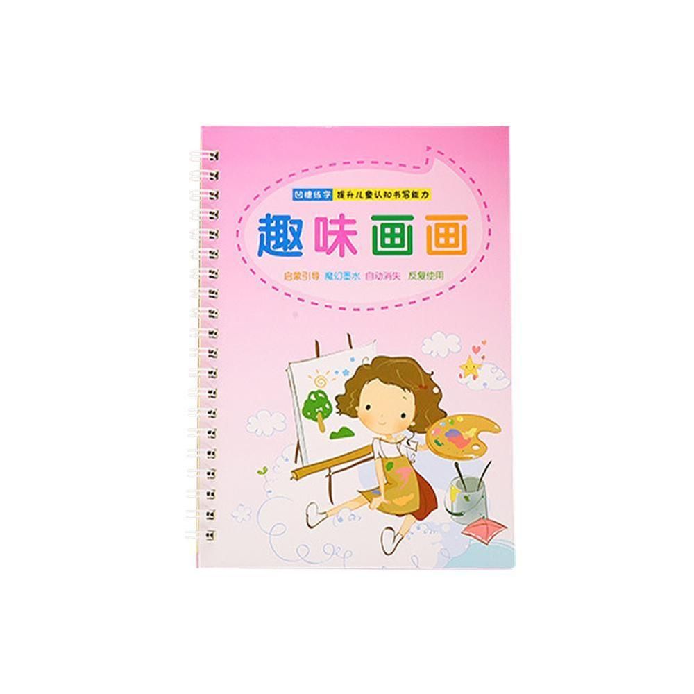 2020  Writing English Calligraphy Copybook For Adult Exercises Practice Book Calligraphy Children Word Beginners B6R4