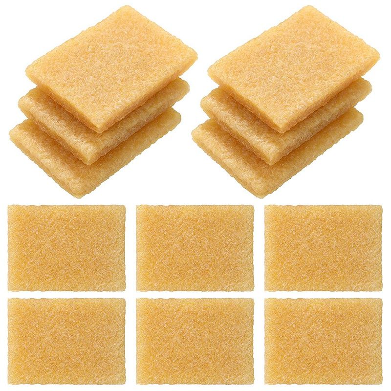 12 Pcs Glue Residue Cement Eraser Rubber Cleaning Eraser for Removing Adhesive and Residues From Paper Plastic and More