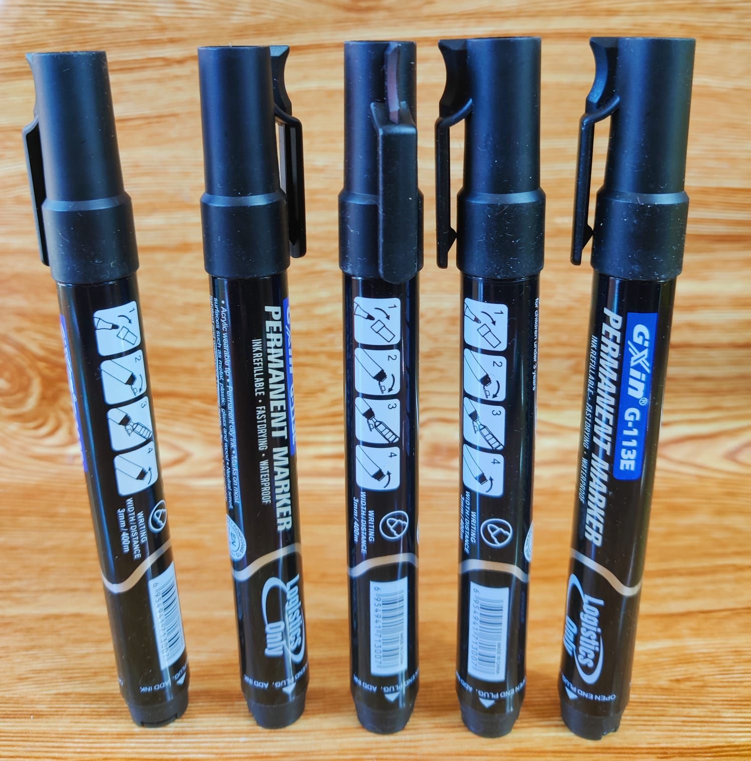 2pcs -PERMANENT MARKER INK REFILLABLE