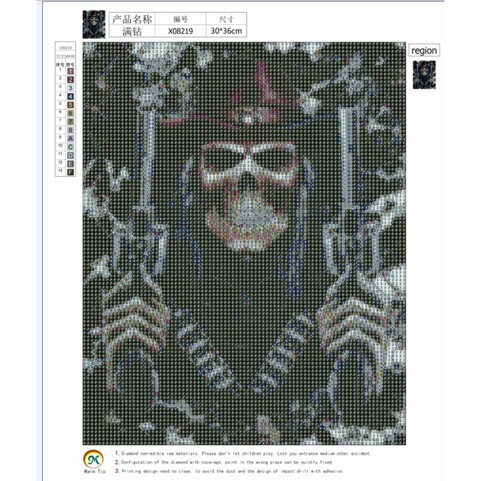 Full Drill 5D Diamond Painting Embroidery Craft DIY Drill Painting Room Decor-multicolor