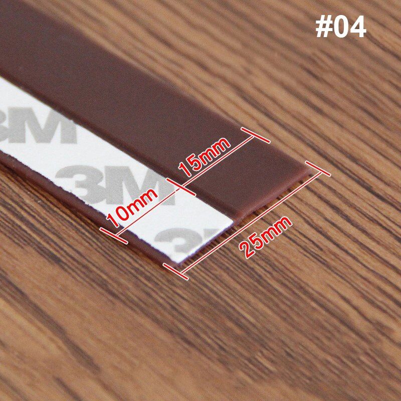 5M Door Window Seal Strip Self Adhesive Door Gap Strip House Weather Stripping Soundproof Bottom Sticker Seal Strip Door Side