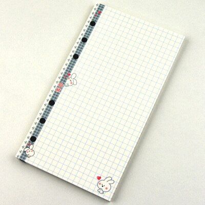 new printed colorful standard A5 A6 planner paper fillers. loose leaf paper fillers
