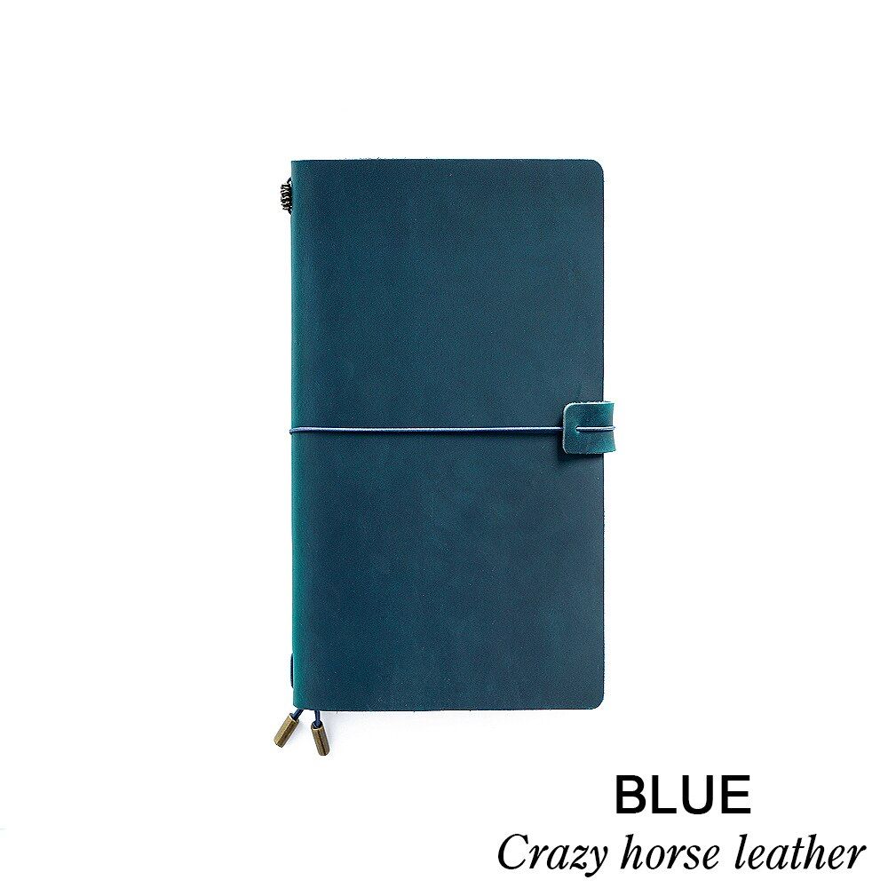 Leather Notebook Handmade Vintage Cowhide Diary Travel Journal Sketchbook Planner TN travel notebook cover
