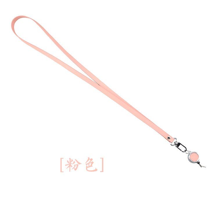 Id Card Holder Retractable Lanyards for Key Neck Strap for Card Badge Lanyard Office Supplies