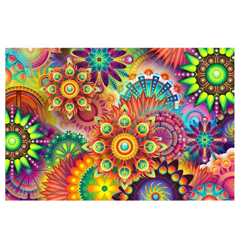 5D DIY Full Diamonds Paintings Flowers Diamond Stickers Cross Stitch Decorative Paintings Home Decoration Gifts