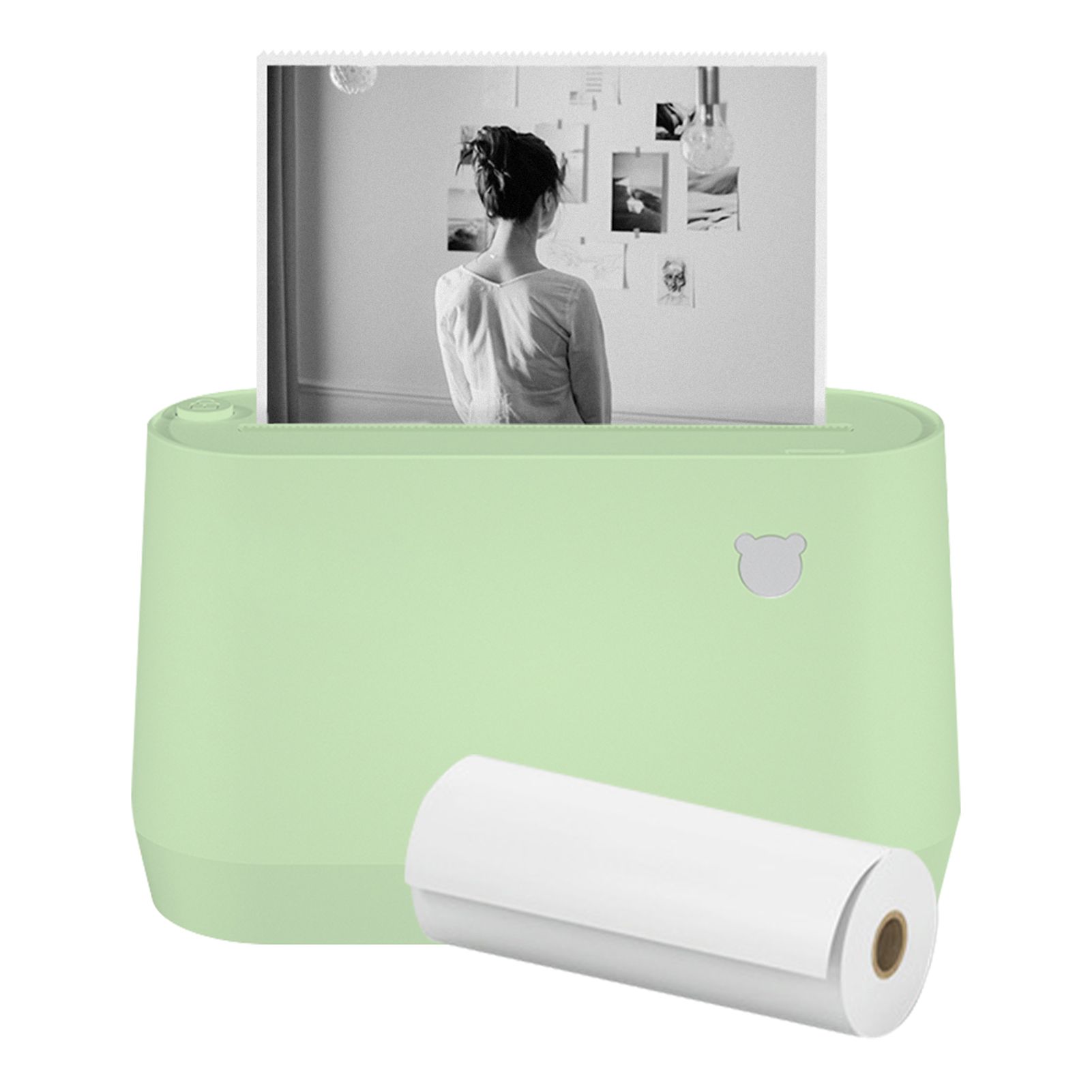 PeriPage A9 Pro BT Portable Thermal Pocket Printer 304dpi Grayscale Mode Mini Photo Printer Receipt Label Maker Sticker 56mm/77mm Paper Width Compatible with Android iOS Windows for Picture AR Photo Study Note Work List Journal Printing