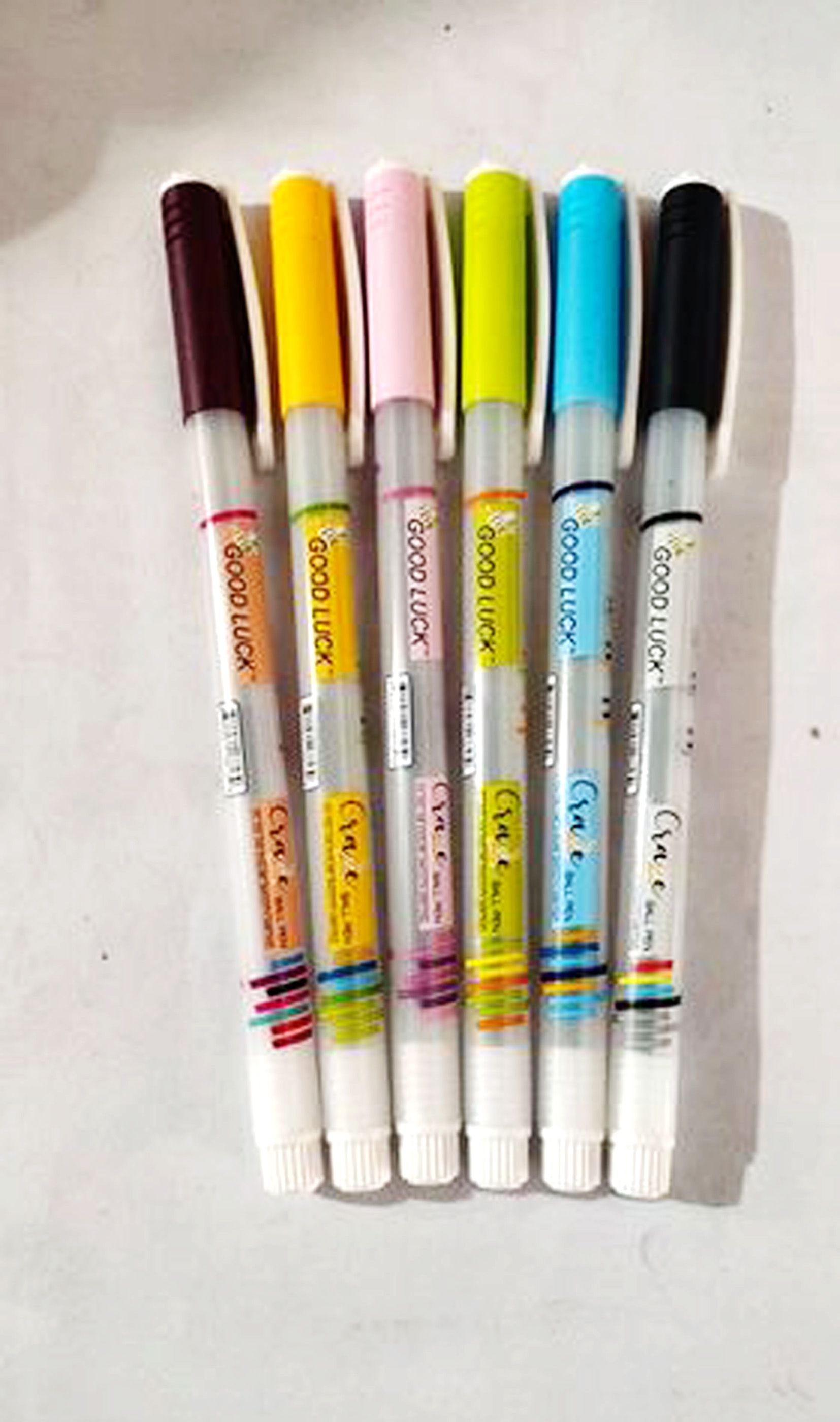 good luck craze ball pen  black 12pcs