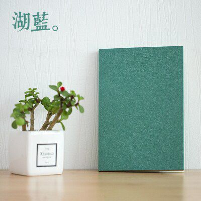 BLINGIRD simple color paper cover 5mm mesh notebook UI font design coordinates book bare diary stationery cahier note